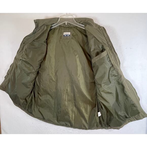 Magellan Outdoors Puffer Hunt Fishing Vest Coat Mens 2XL Olive Green Classic Fit - Picture 3 of 14